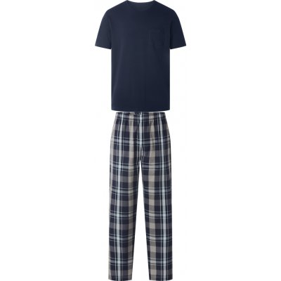 esmara Men pánské pyžamo navy modrá / kostkovaná – Zbozi.Blesk.cz