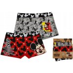 Chlapecké boxerky Mickey Mouse Bio bavlna červené – Zboží Mobilmania