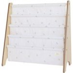 3 Sprouts Stojan na knížky Recycled Blueberry/Taupe – Sleviste.cz