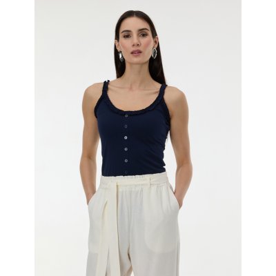 Orsay Tmavě modré dámské tílko – Zboží Dáma