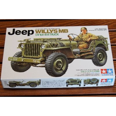 Tamiya Jeep Willys MB 4 ton 4x4 truck 35219 1:35 – Zboží Mobilmania