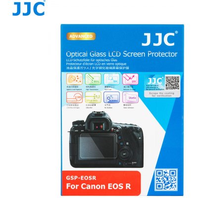 JJC ochrana LCD GSP-EOSR ochranné sklo na LCD pro Canon EOS EOS Ra, EOS R – Zboží Živě