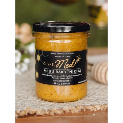 ČeskejMed MED S RAKYTNÍKEM 250 g – Zboží Dáma