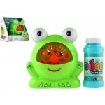 Bublifuk stroj žába plast 11x13 cm na baterie a náplň – Zboží Dáma