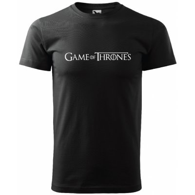 Lovero pánské tričko Game of Thrones Černá
