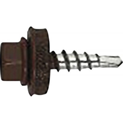 Šroub farmářský 4,8x20, šestihranná hlava, RAL 8017, 250ks – Zbozi.Blesk.cz