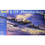 Revell Plastic ModelKit letadlo 04279 B-17FMemphis Belle 1:72 – Zboží Dáma