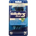 Gillette Blue3 Cool 3 ks – Zboží Dáma