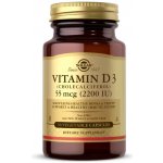 Solgar Vitamin D3 2200 IU 50 tobolek – Hledejceny.cz