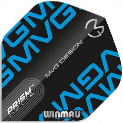 Winmau Letky Prism Delta - Michael van Gerwen - Black & Blue W6915.244