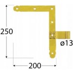 Domax ZN 250 d 13 Záv. okenicový jedn. 250 x 200 mm d 13 mm L+P – Sleviste.cz