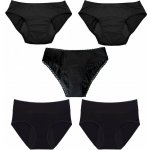 Mena by Moio sada menstruačních kalhotek Full Midi Bikini 5 ks – Zboží Dáma