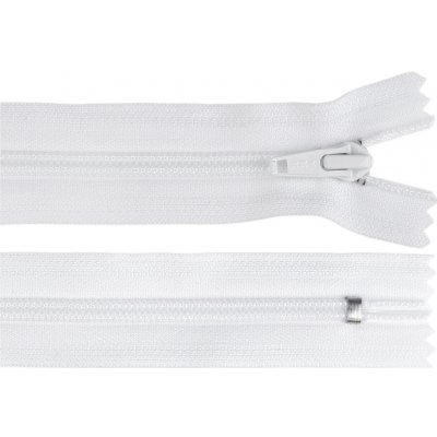 Spirálový zip YKK No 5 délka 18 cm, střední, 501 bílá – Hledejceny.cz
