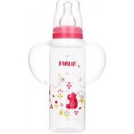 Farlin kojenecká láhev standart s držátkem růžová 240 ml – Hledejceny.cz