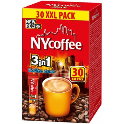 Mokate NY coffee 3in1 instantní káva 30 ks – Sleviste.cz