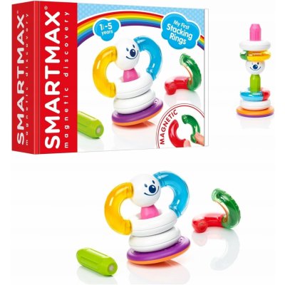 SmartMax Moje první magnetické stohovací kroužky – Zboží Živě