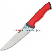 PIRGE řeznický porcovací nůž červený DUO Butcher 160 mm
