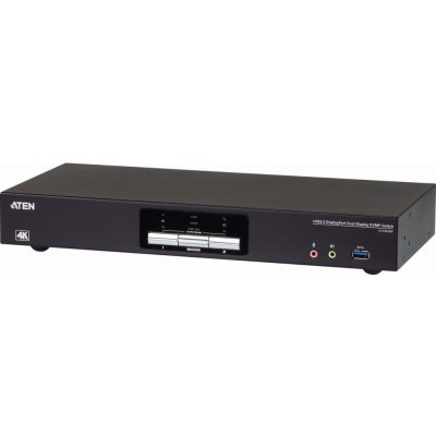 Aten CS-1942 KVM switch Mini DisplayPort Dual View 2PC, USB, Audio – Zboží Živě