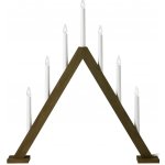 MAR 706227 Ariele adventní svícen tmavá hnědá 54 cm - Markslöjd – Hledejceny.cz