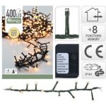 ECD Germany Multifunkční girlanda typu Hawthorn 400 LED teplé světlo venkovní ip44 11m – Hledejceny.cz