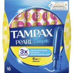 Tampax Pearl Compak Regular Tampony s Aplikátorem 16 ks – Zboží Mobilmania