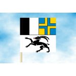 LIBEA, s.r.o. Graubünden vlajka Rozměr: 150x150 cm, Uchycení: Návlek na žerď – Hledejceny.cz