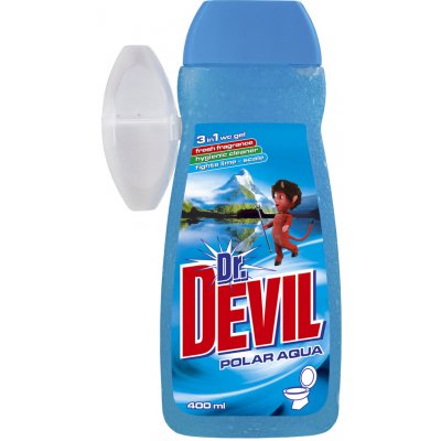 Dr. Devil WC gel + košíček Polar Aqua 400 ml – Zbozi.Blesk.cz