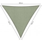 Lazy Momo Shadow 5 x 5 x 5 m moonstone zelená – Hledejceny.cz