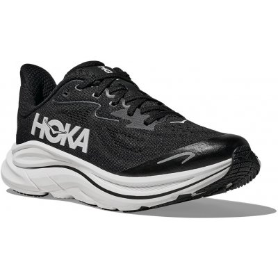 Hoka W Clifton 10 Wide dámské běžecké boty černá/bílá – Zboží Dáma