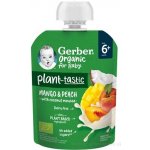 Gerber Organic kapsička mango broskev kokosové mléko 80 g – Zboží Dáma