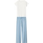 Esmara Kids dívčí pyžamo bílá modrá – Zboží Mobilmania