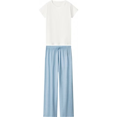 Esmara Kids dívčí pyžamo bílá modrá – Zboží Mobilmania