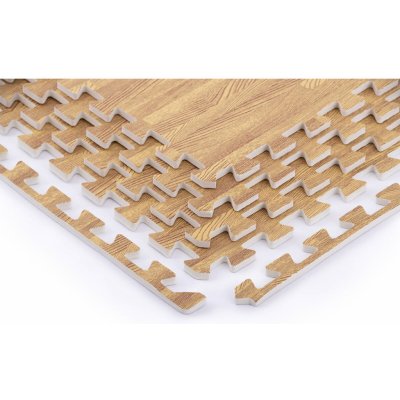 Trinfit Tatami Fitness T12 set 4 ks - 60 x 60 x 1,2 cm - dřevo – Hledejceny.cz
