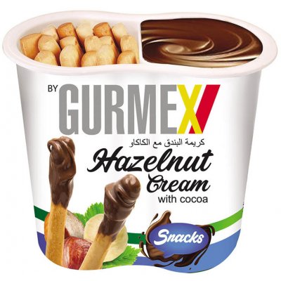 Gurmex Hazelnut Cream Snacks 55 g – Zboží Mobilmania