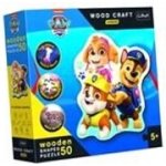 TREFL Wood Craft Junior Tlapková patrola 50 dílků – Zbozi.Blesk.cz