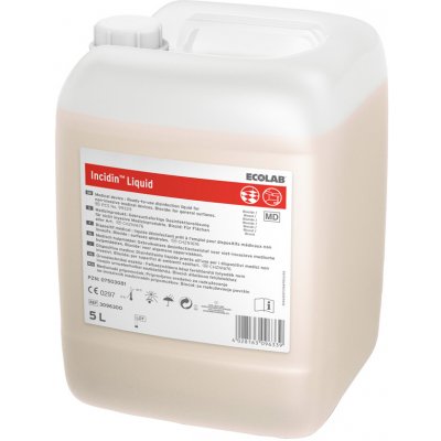 Ecolab Incidin Liquid bez parfémové složky 5 l – Hledejceny.cz