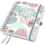 Sigel Jolie J6602 A5 týdenní 2026 Rose Inspiration – Zboží Živě