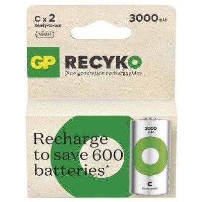 GP ReCyko C 3000mAh 2 ks B2533 – Zbozi.Blesk.cz