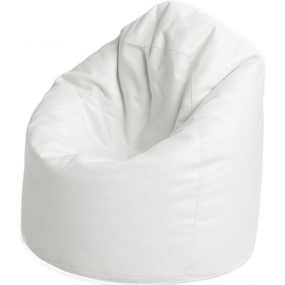 Mekem sedací vak Super XL obj. 120 L, mat.Eko kůže, barva bílá – Sleviste.cz