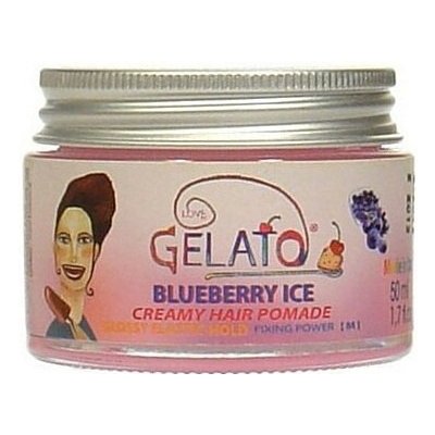 Bes Gelato Blueberry Ice pomáda pro lesk a pružnost vlasů 50 ml