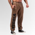 Nebbia Washed-off volné baggy tepláky s kapsami GYM BRO 373 – Hledejceny.cz