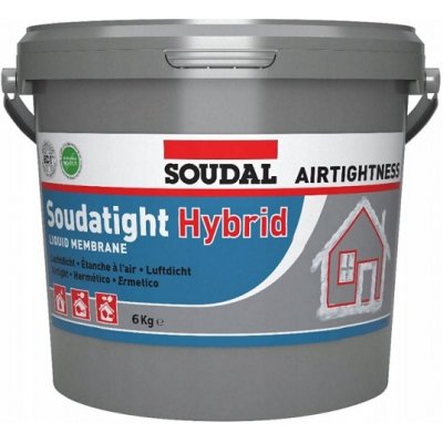 Tekutá membrána Soudal Soudatight Hybrid (6 kg) – Hledejceny.cz
