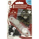 Koh-I-Noor Druk WUK 15mm staromosaz, knoflík nýtovací na středně silné látky bal. 10ks – Sleviste.cz