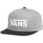 Vans Drop V II Snapback Heather Gray/Black – Sleviste.cz