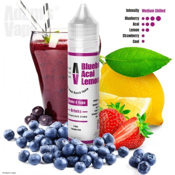 Adams vape Blueberry Acai Lemonade Shake & Vape 12 ml