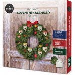 Leros Věnec adventní kalendář s čajem a jmenovkami – Hledejceny.cz