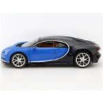 Bburago Plus Bugatti Chiron modrá 1:18 – Zboží Mobilmania