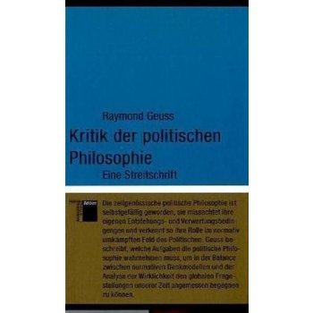 Kritik der politischen Philosophie