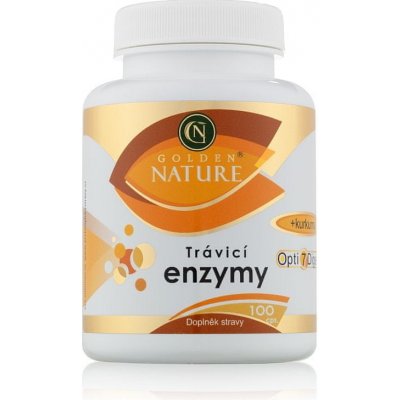 Golden Nature Trávicí enzymy Opti7Digest+Kurkuma 100 kapsúl – Hledejceny.cz