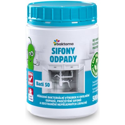 Baktoma Bacti SO bakterie do sifonů 0,5 kg – HobbyKompas.cz